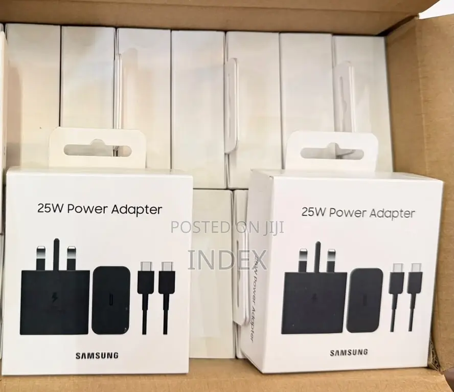 Original Samsung 25W Super Fast Charger With Type C to C Cable at 5