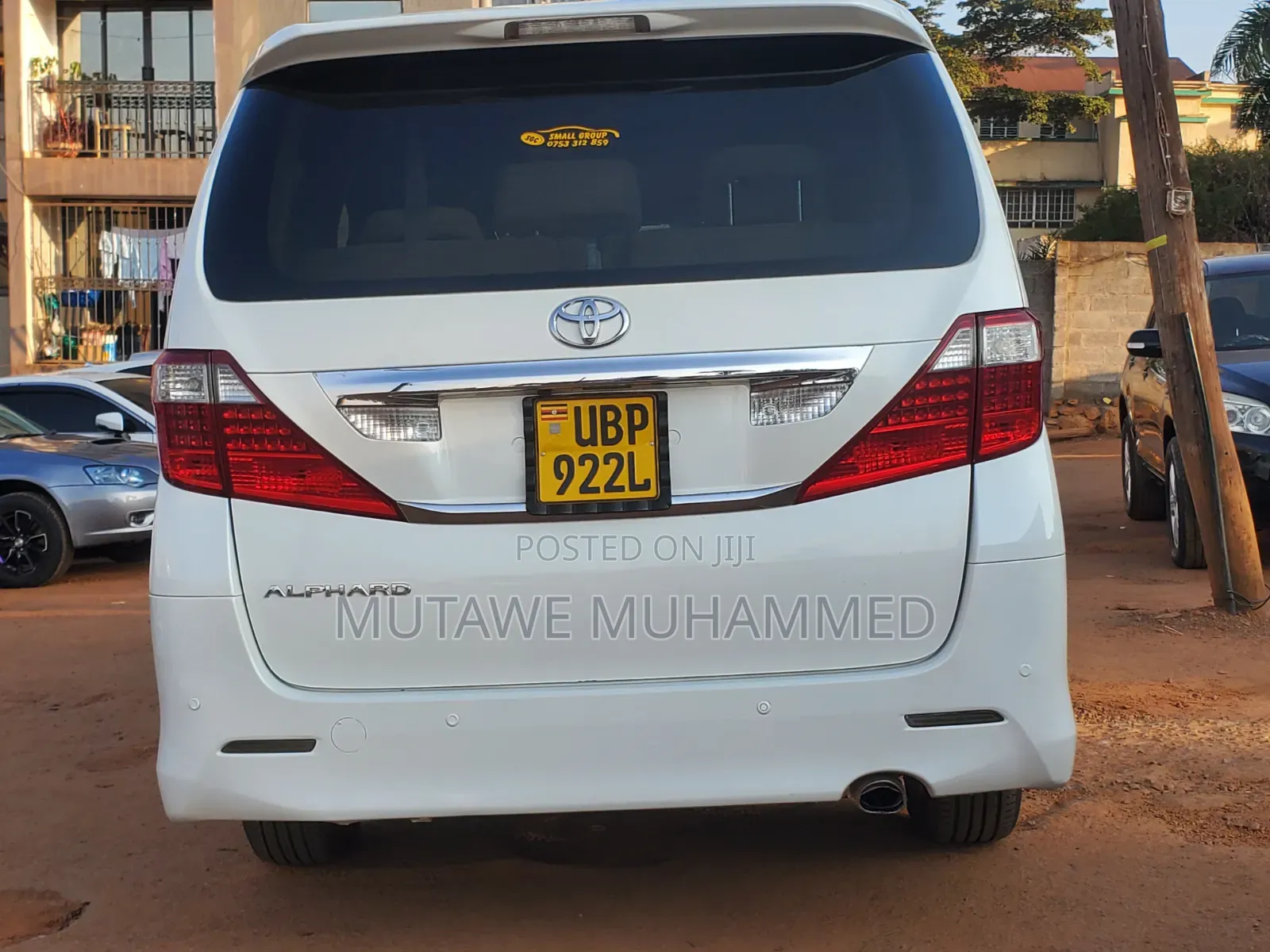Toyota Alphard 2011 White