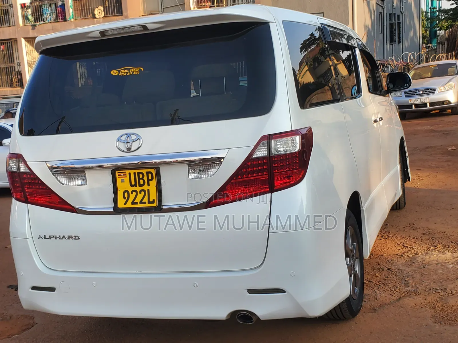 Toyota Alphard 2011 White