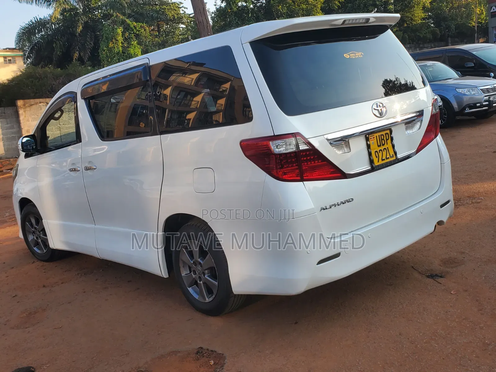 Toyota Alphard 2011 White