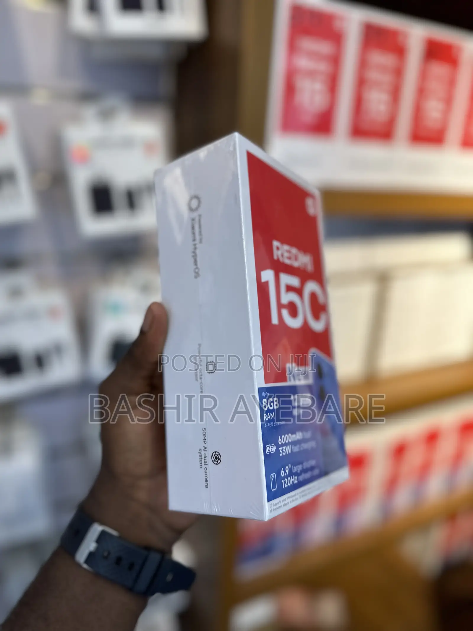 New Xiaomi Redmi 15C 4G 128 GB Black
