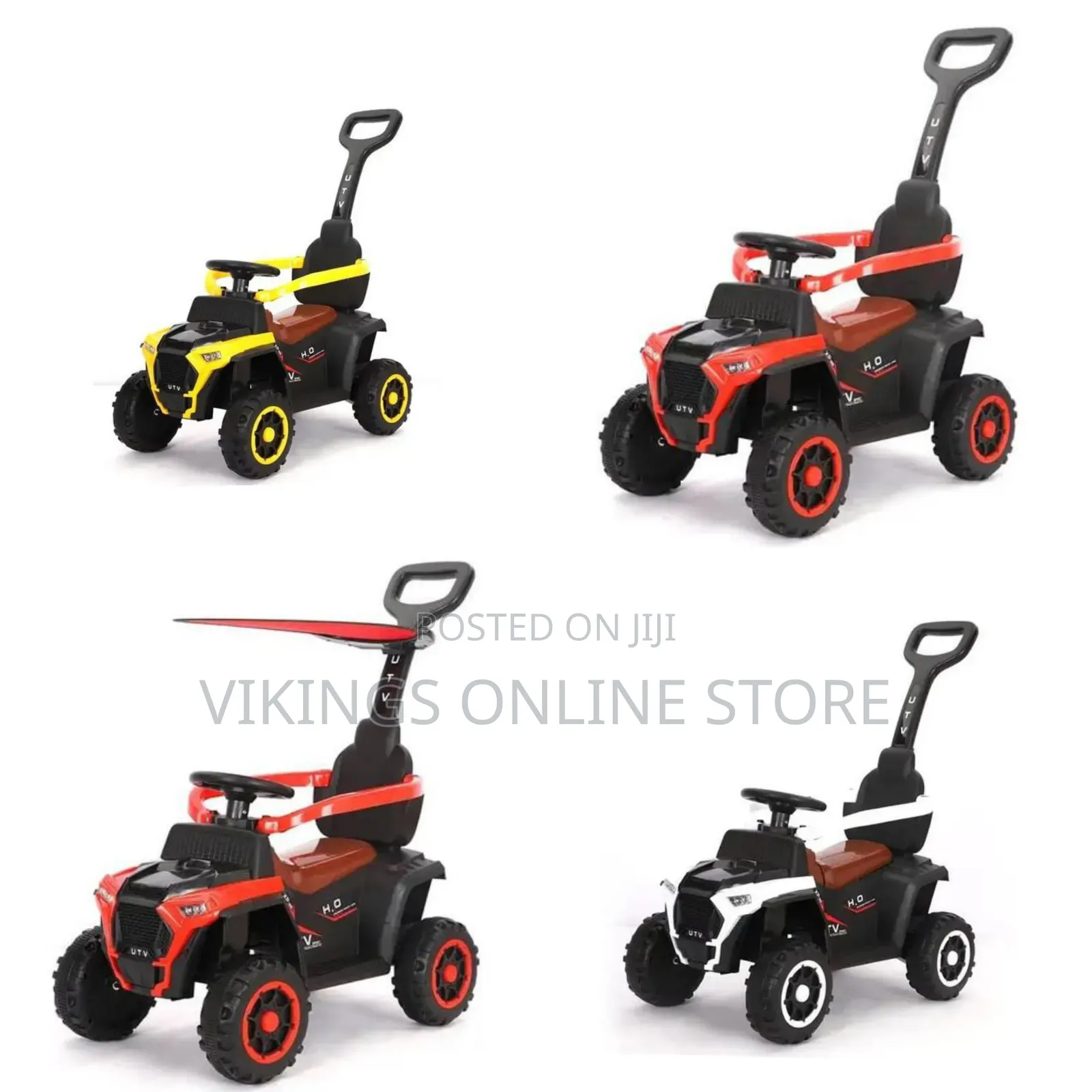 PP Plastic Toy Car Children Manual Riding Foot to FFoor Push Ride On