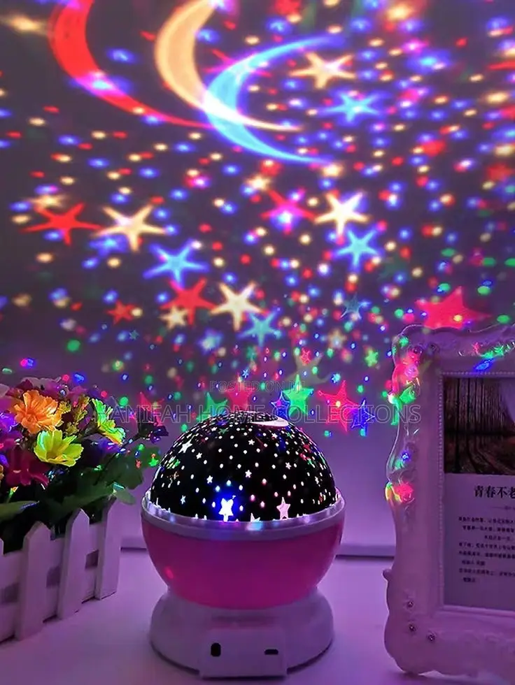 Galaxy Star Moon LED Projector Night Light