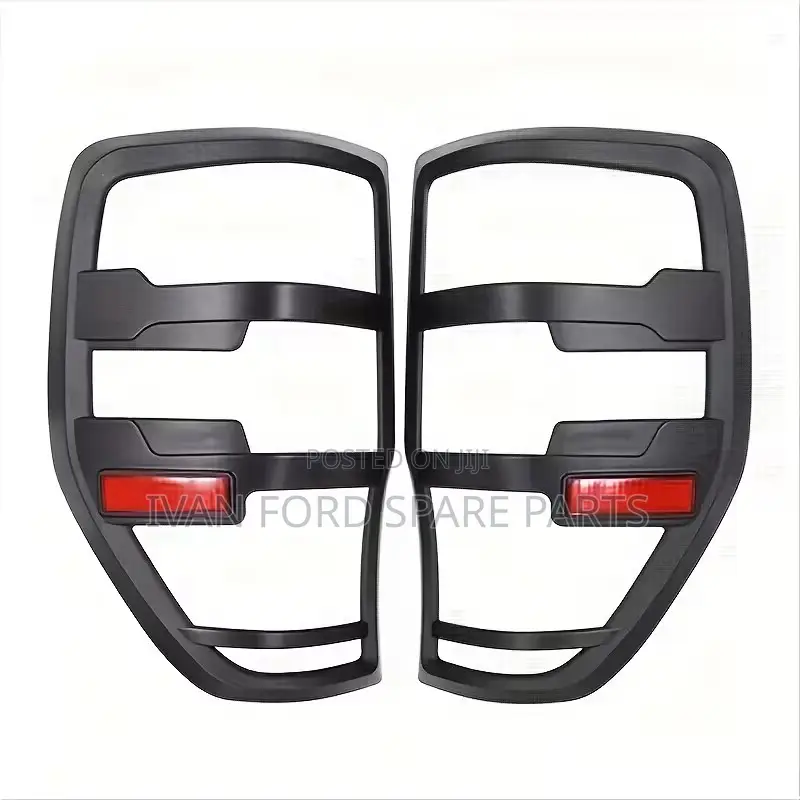 Tail Light Cover Black Ford Ranger T6 T7 T8 2012-2020