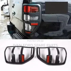 Tail Light Cover Black Ford Ranger T6 T7 T8 2012-2020