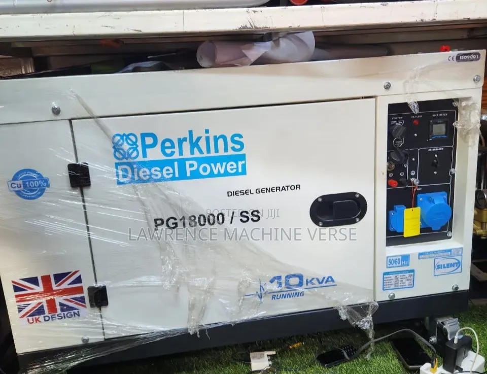 Silent Diesel Generator 10kva UK Made Perkins