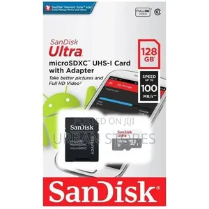 SanDisk Micro SD Card 128GB Memory Ultra