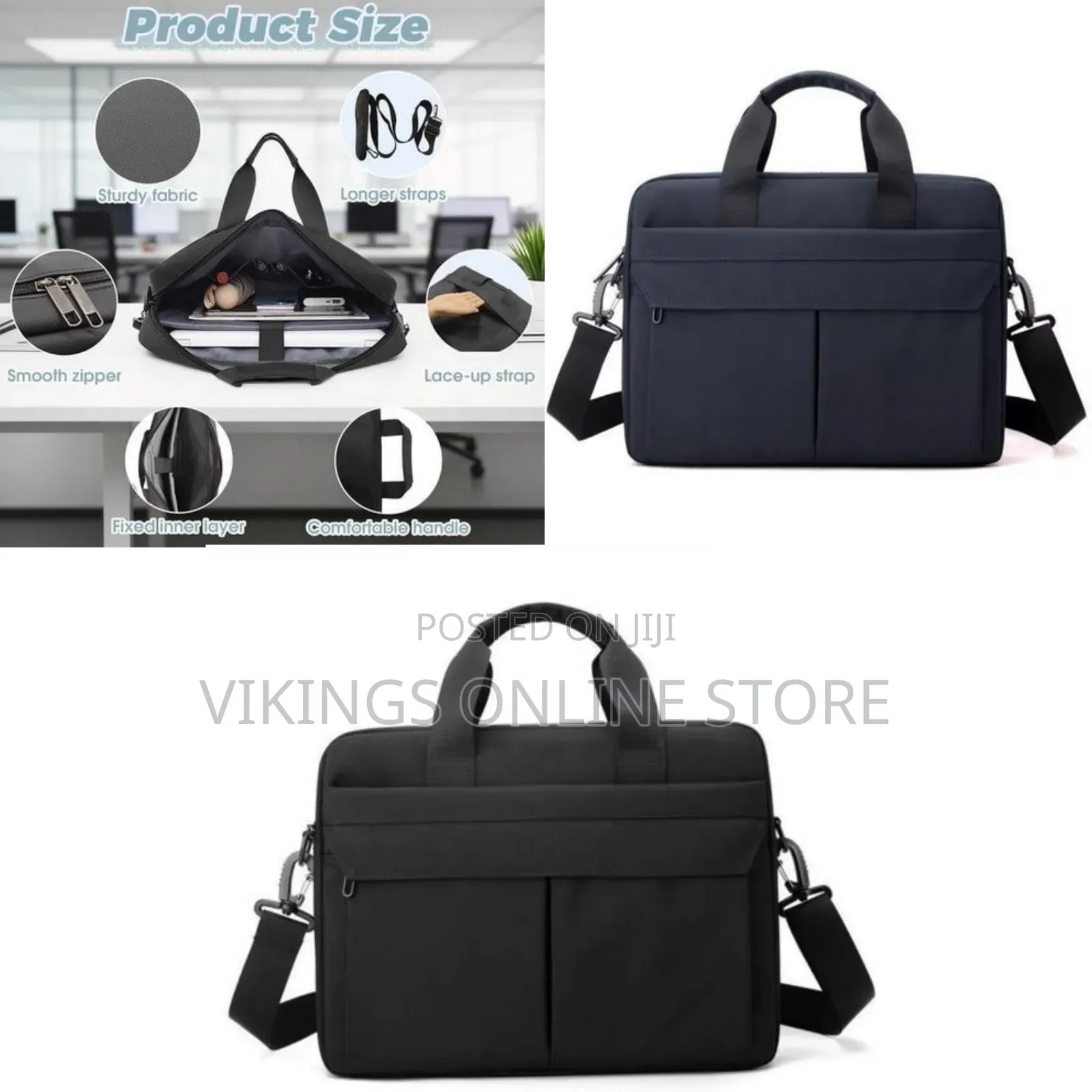 Large Capacity Case With Padded Handle Bag