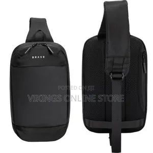 BRAVE Crossbody Sling Tech Pouch for Men Waterproof Ballistic Nylon