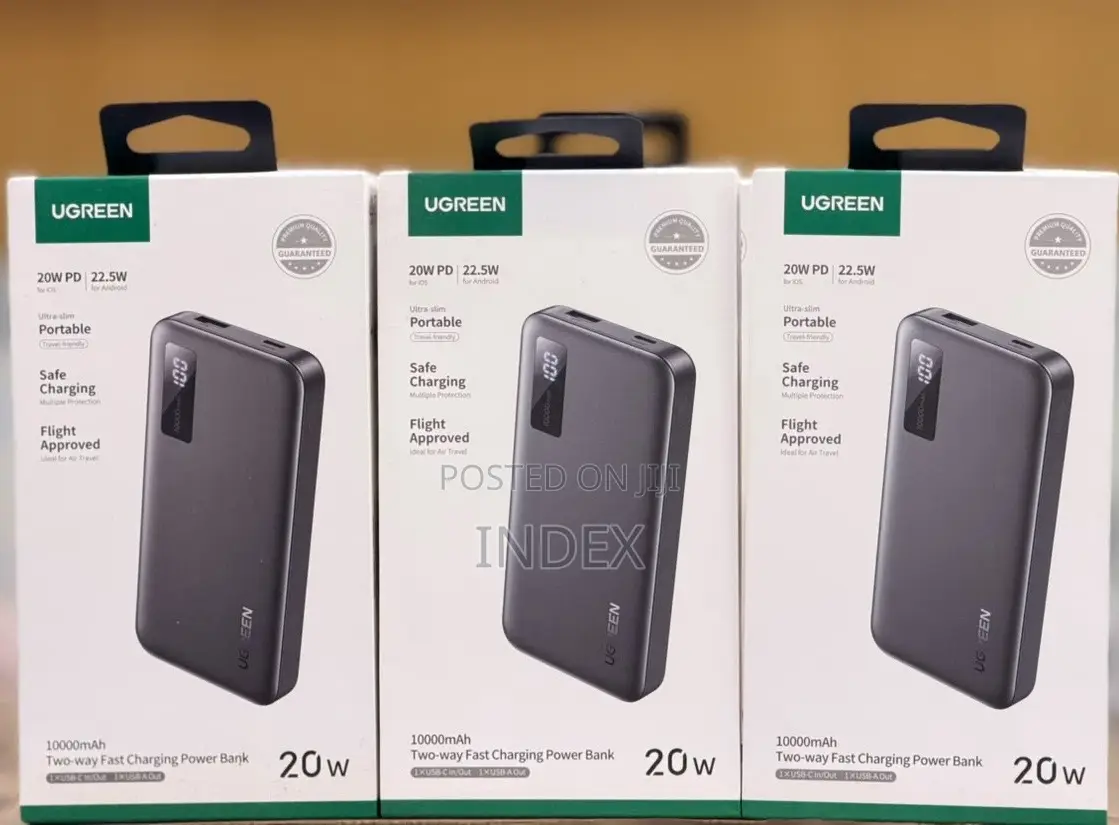 Ugreen 10000mah Two-Way Fast Charging Power Bank 22.5W