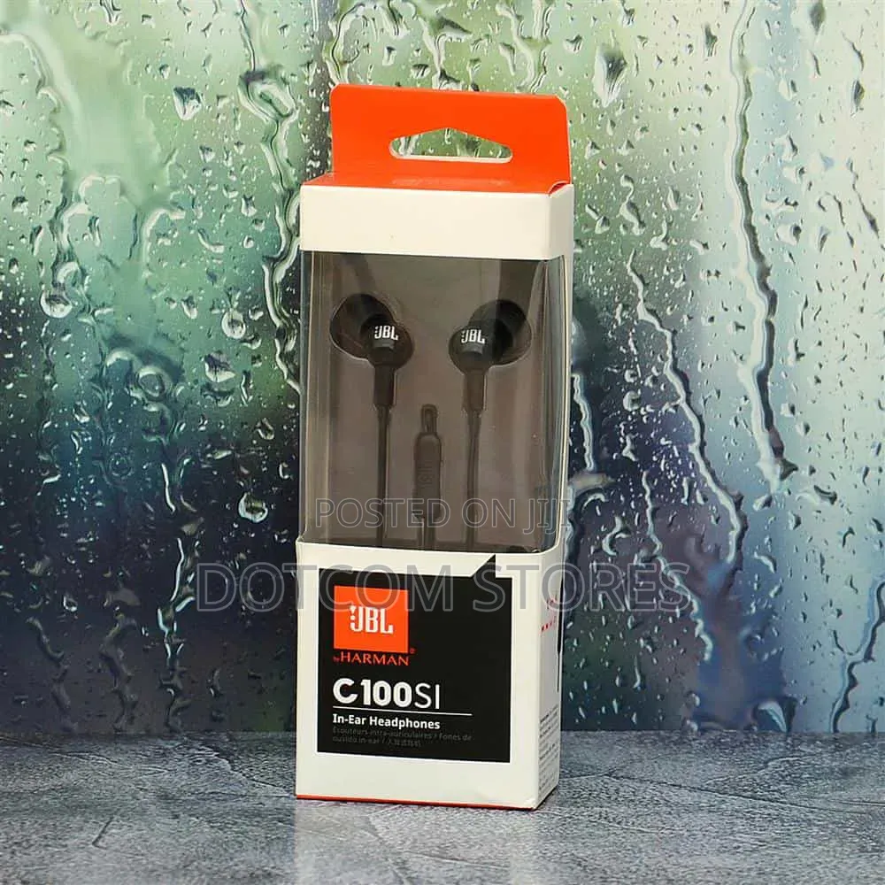 JBL C100SI in-Ear Wired Headphones