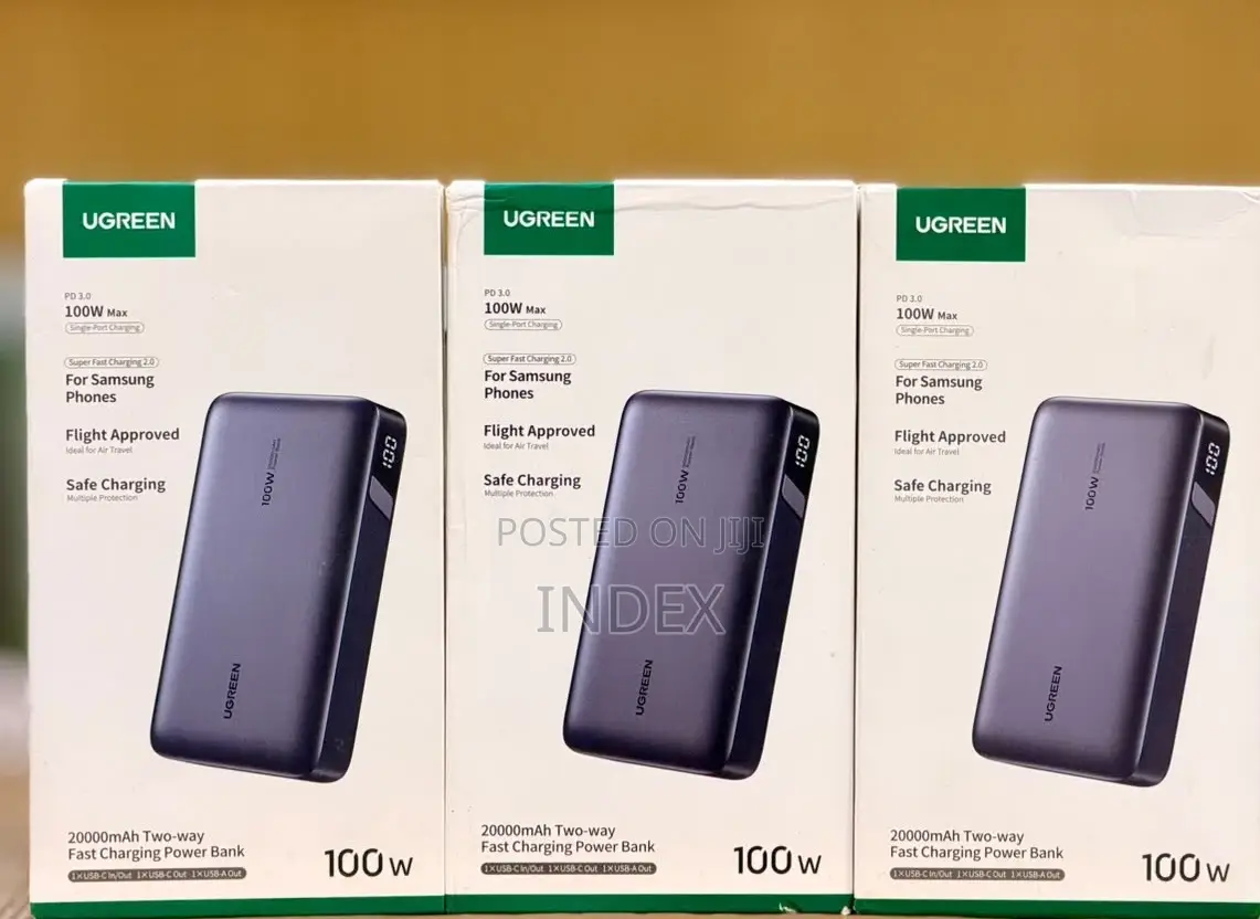 Ugreen 20000mah 100W Laptop Power Bank, Nexode Portable Charger