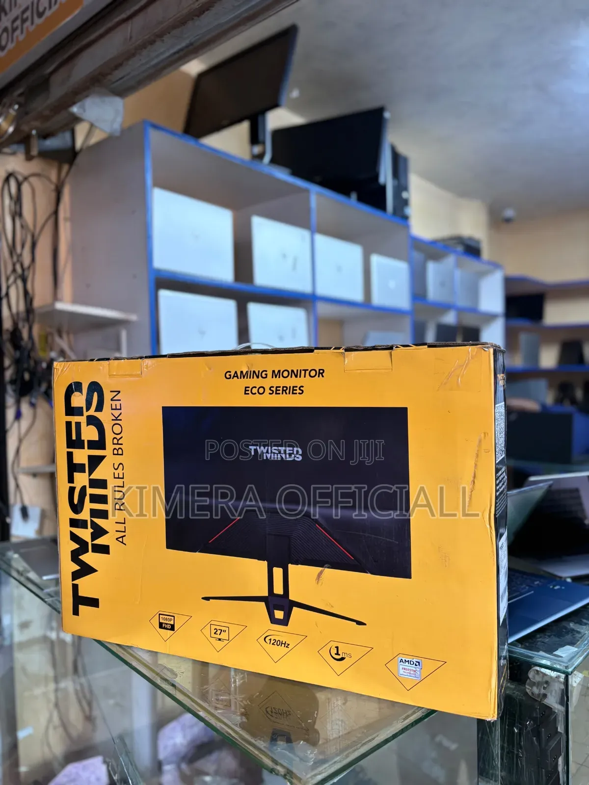 Monitors: Twisted Mind 27" 120Hz 120FPS , Pro Gaming Graphics