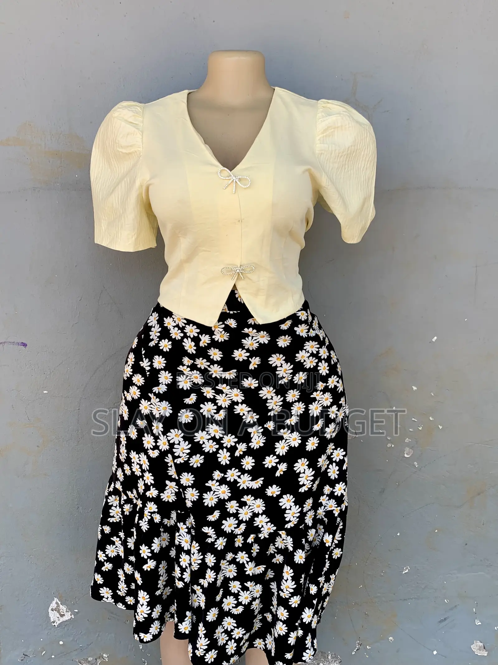 Thrift Skirts and Tops