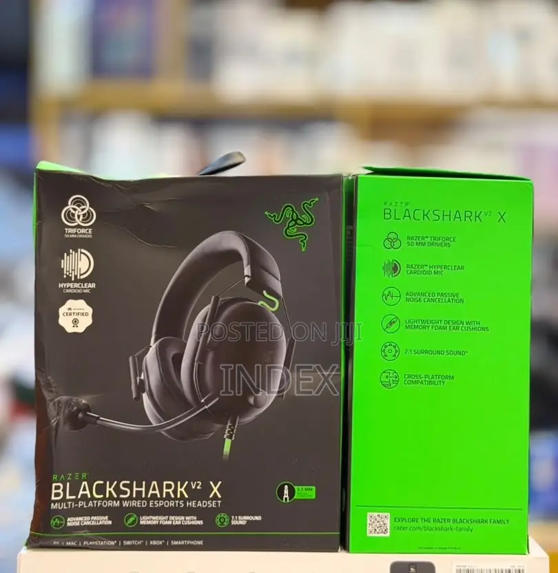 Razer Black Shark V2 X 3.5mm Wired Esports Gaming Headset