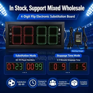 Electronic LED Football Substitution Board