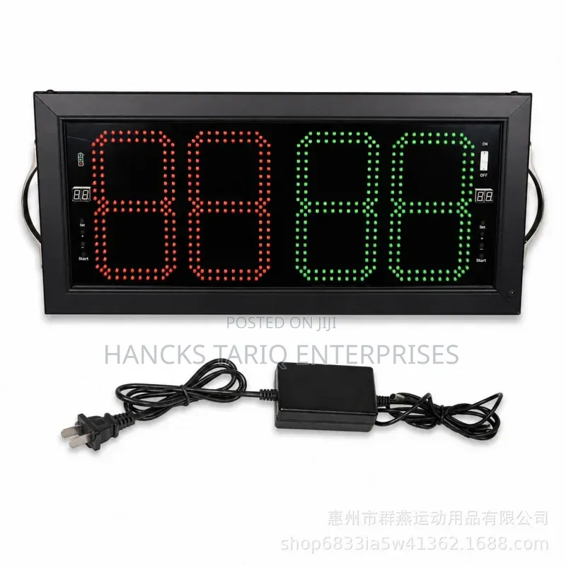 Electronic LED Football Substitution Board
