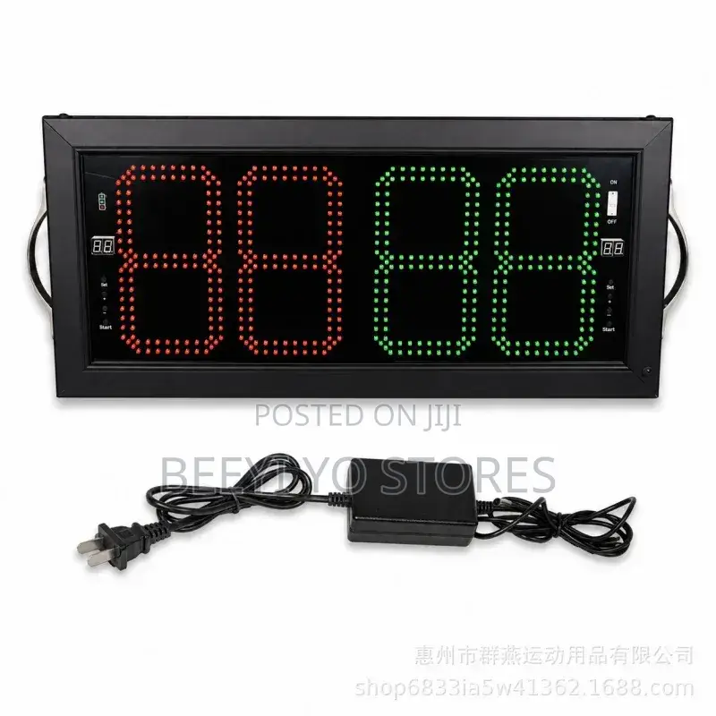 Electronic LED Football Substitution Board