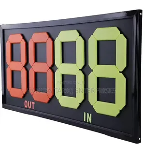 Analog Football Substitution Board
