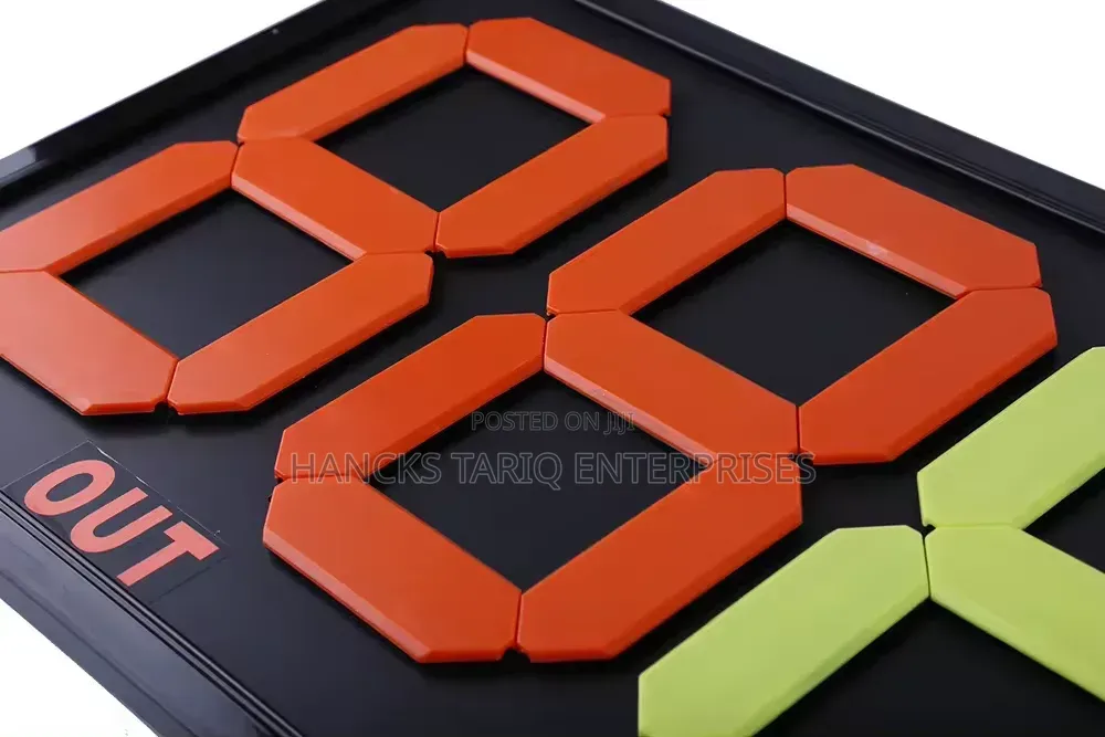 Analog Football Substitution Board