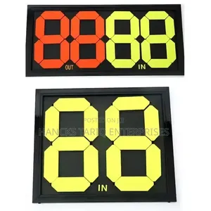 Analog Football Substitution Board
