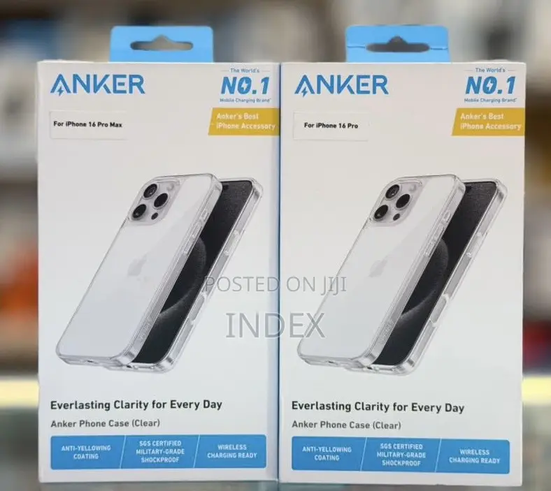 Anker Mag Go Magnetic Clear Case for iPhone 16 Pro and 16 Pro Max