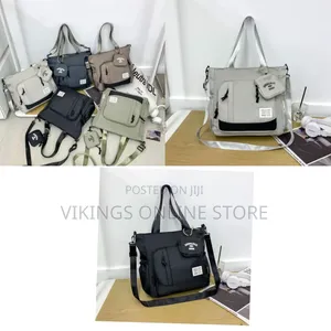 Women's Large Capacity Tote Bag With Multi-Pocket Organizer Attached