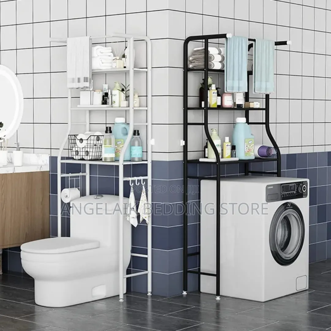 Space Saver Bathroom Shelf Rack Over Washer