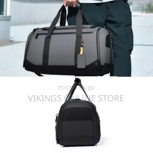 Men's Business Travel Bag Crossbody Sports Training Fitness Bag Dry