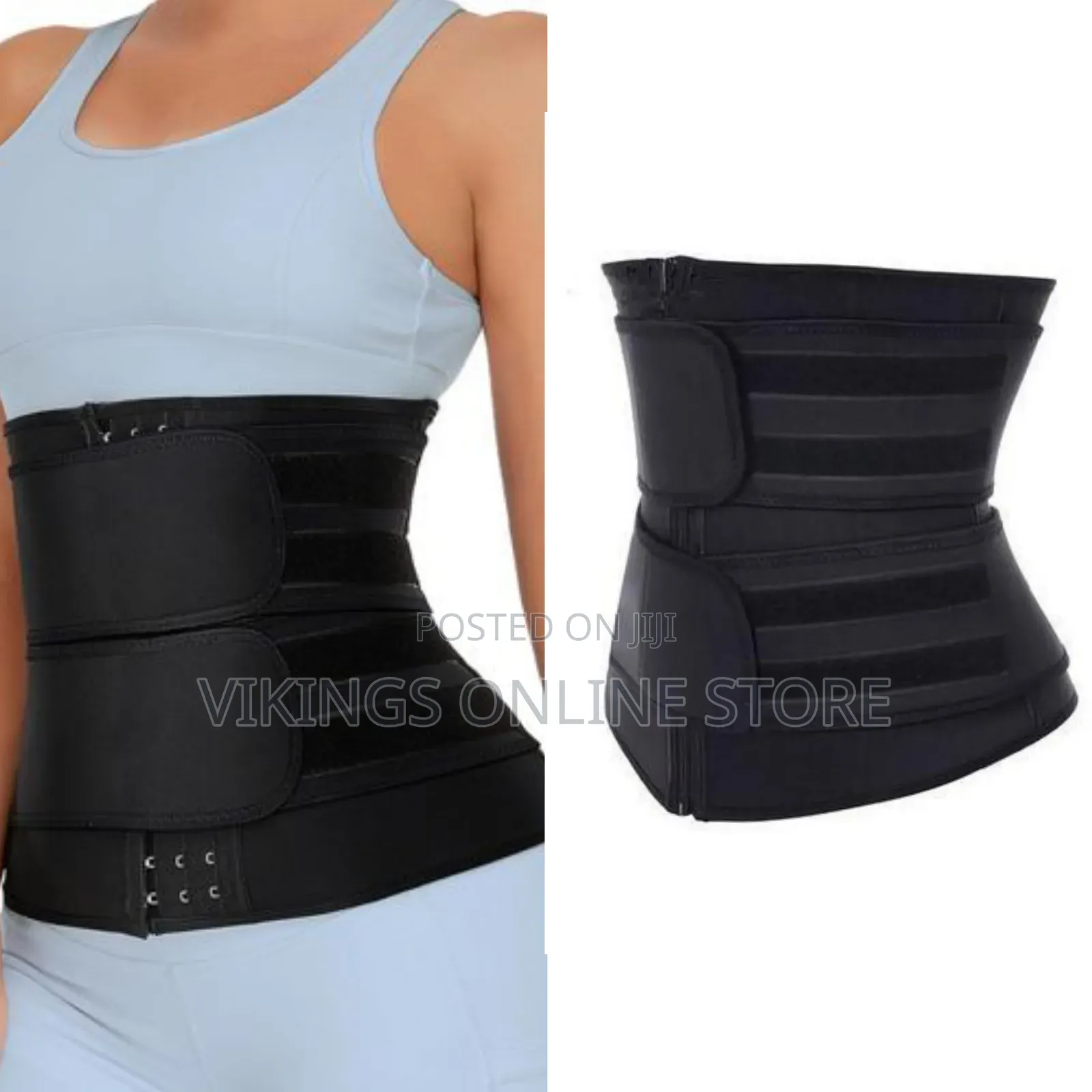 3XL Neoprene Slimming Sweat Waist Trainer Corset Trimmer Belt 2 in 1