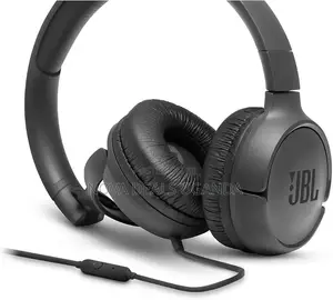 JBL Tune 500 Wired on-Ear Headphones, Deep JBL Pure Bass Sound