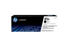 HP 85A Black Original LaserJet Toner Cartridge, CE285A