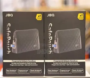 JBQ Finger Print Unlock Wrist Bag / Pouch Bag