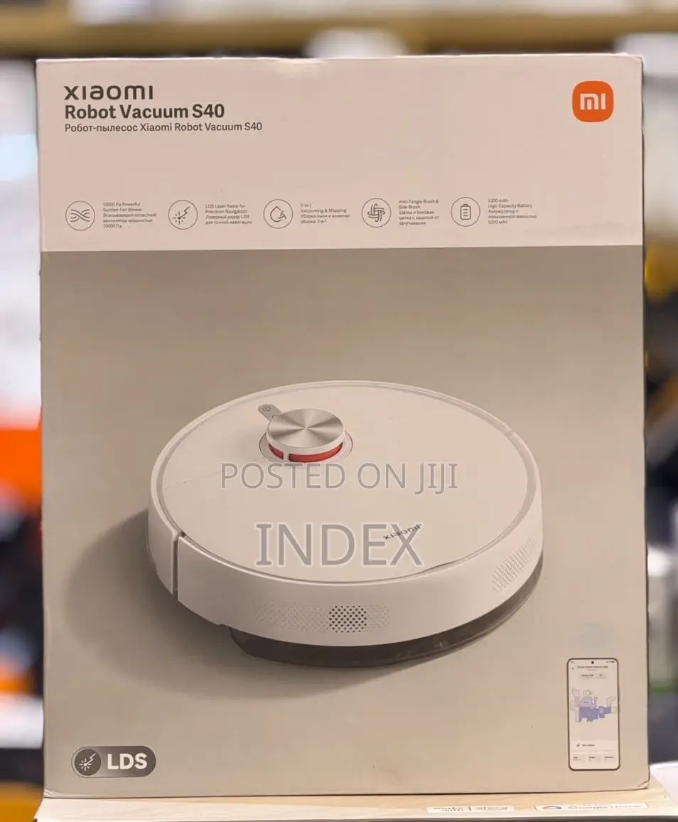 Xiaomi Robot Vacuum S40 Smart Laser Navigation Robot Mop