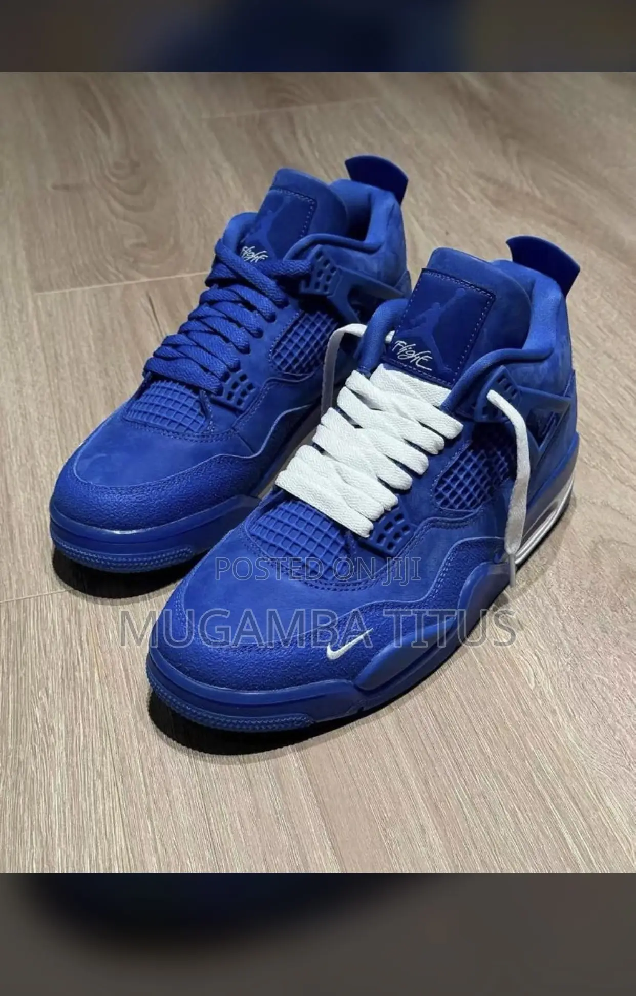 Bike Air Jordan 4 Blue