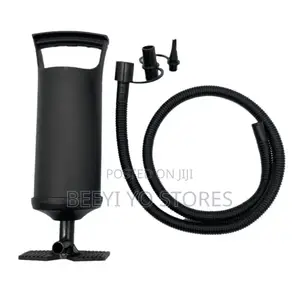 -Inch Two-Way Hand Air Pump (Double-Action Inflatable Pump).