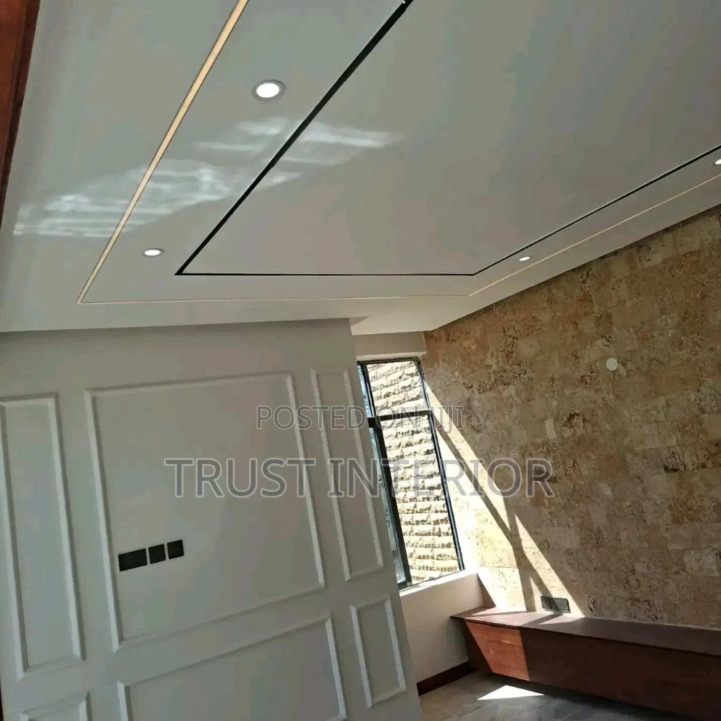 Stylish and Premium Gypsum Ceilings 8802.