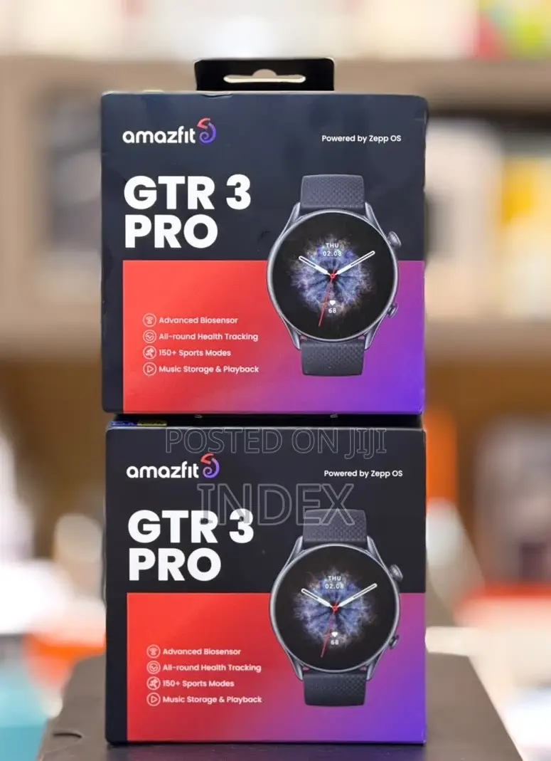 Amazfit GTR 3 Pro Smart Watch 1.45" Ultra HD AMOLED Display 24hrs Heal