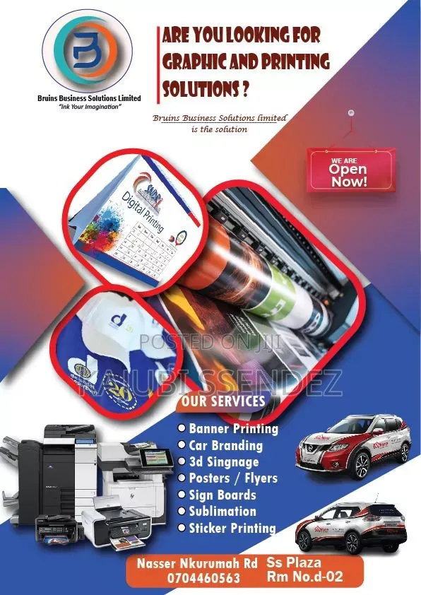 Large Formats Printing and All Kinds of Branding Services