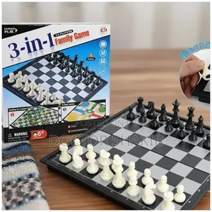 3-in-1 Family Board Game