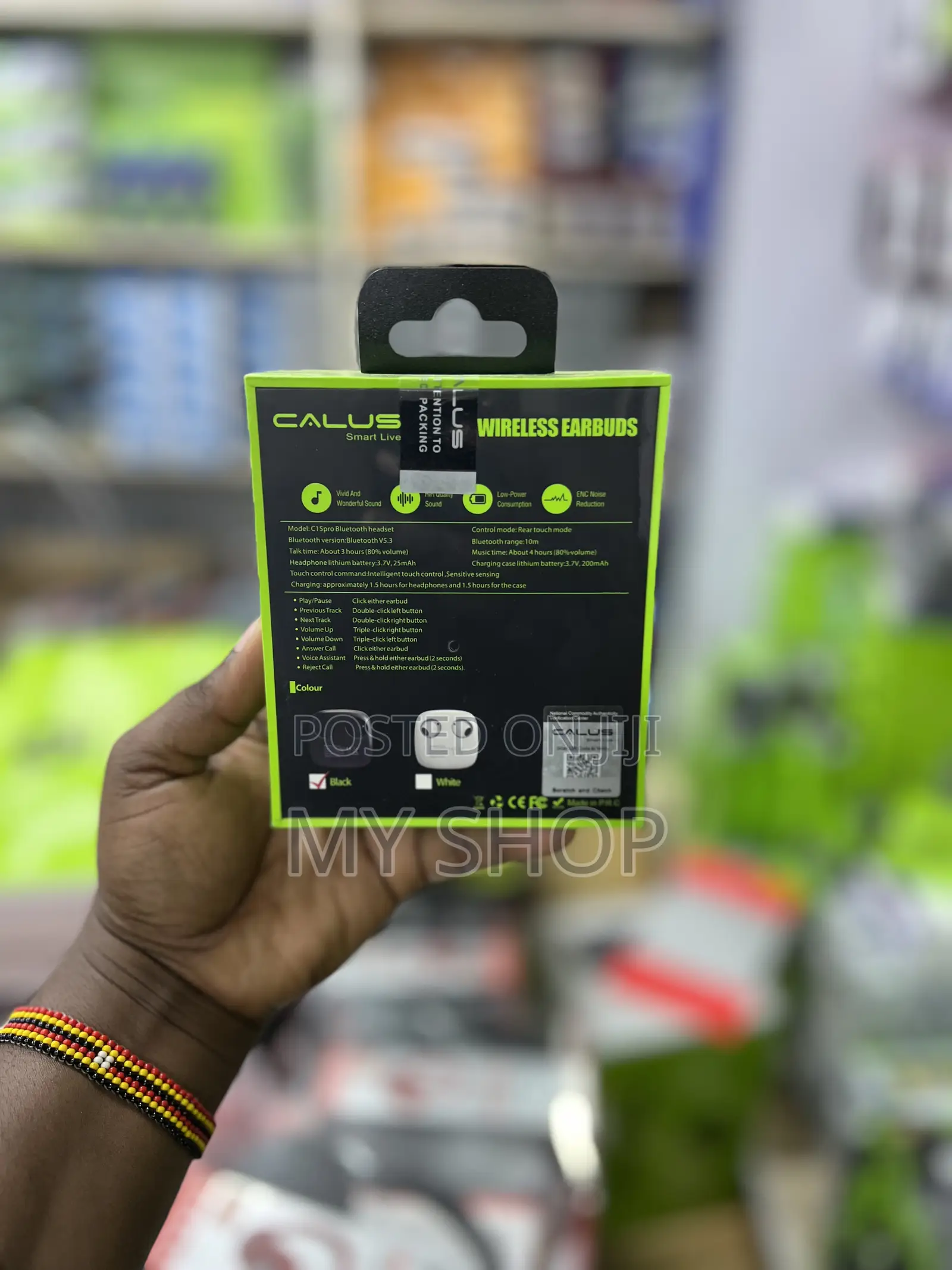Calus True Wireless Earbuds – Noise Reduction Long Battery Life