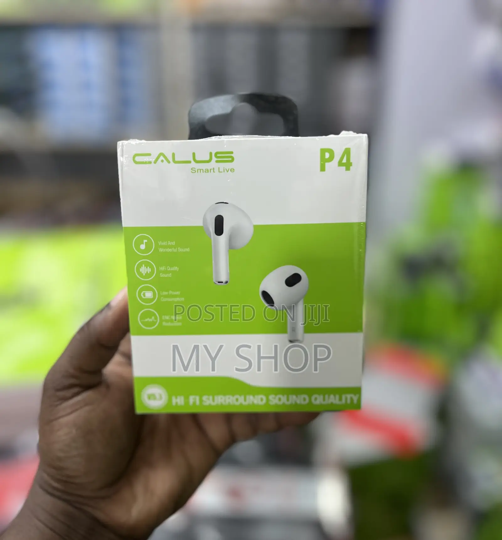 Calus Wireless Earbuds – HD Sound, Built-in Mic Touch Control