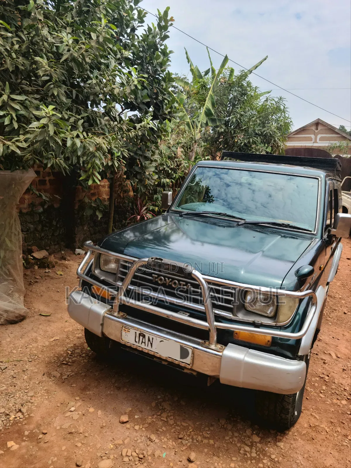 Toyota Land Cruiser 2001 Green