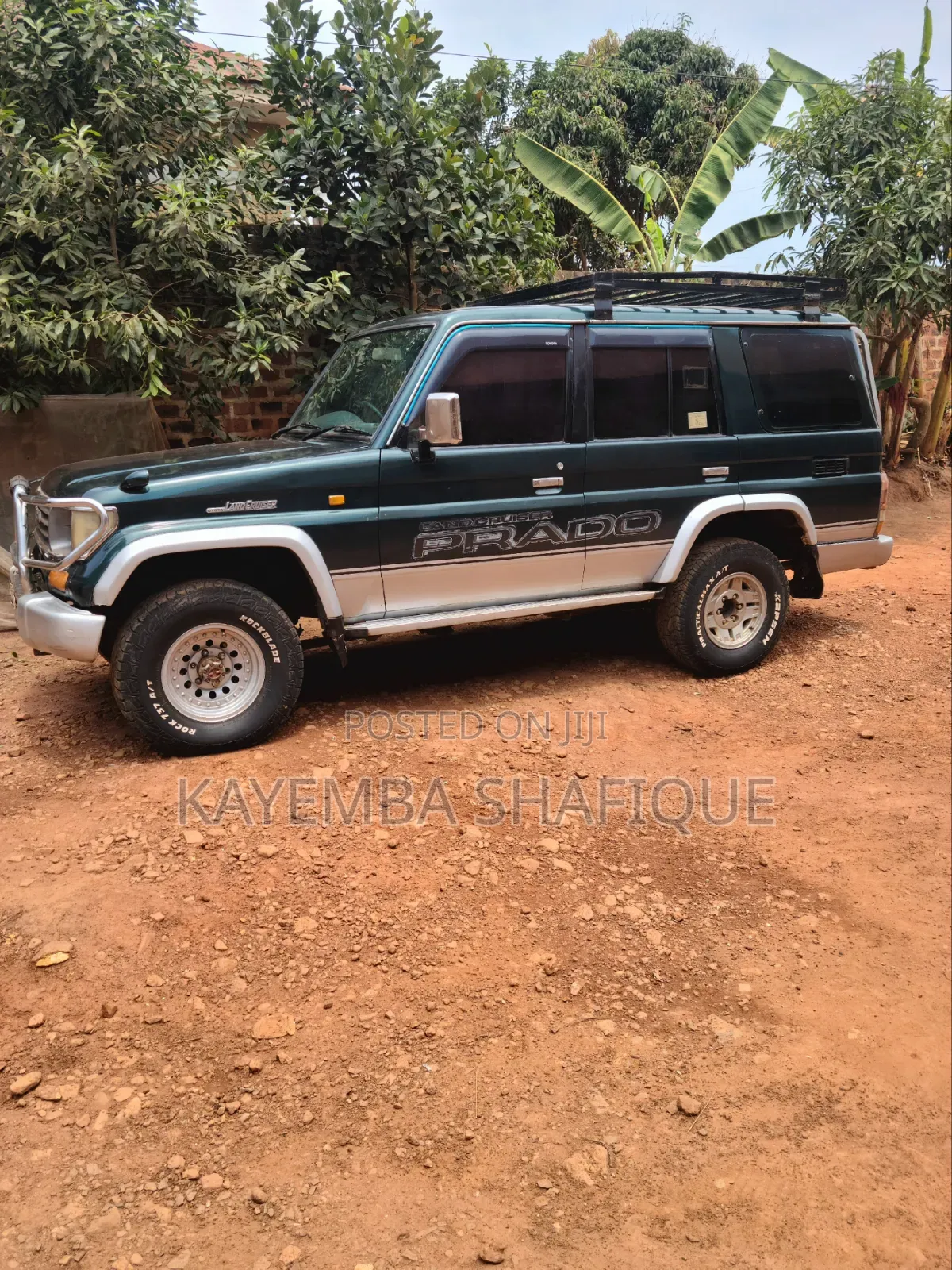 Toyota Land Cruiser 2001 Green