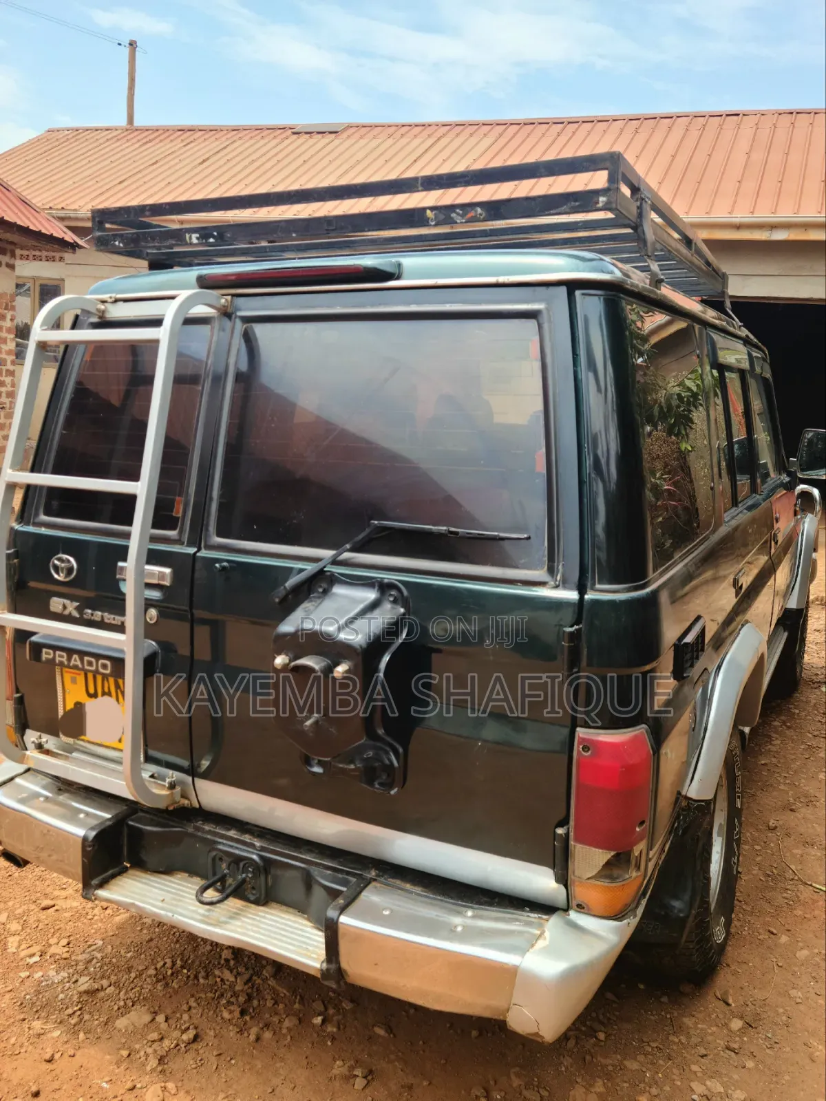 Toyota Land Cruiser 2001 Green