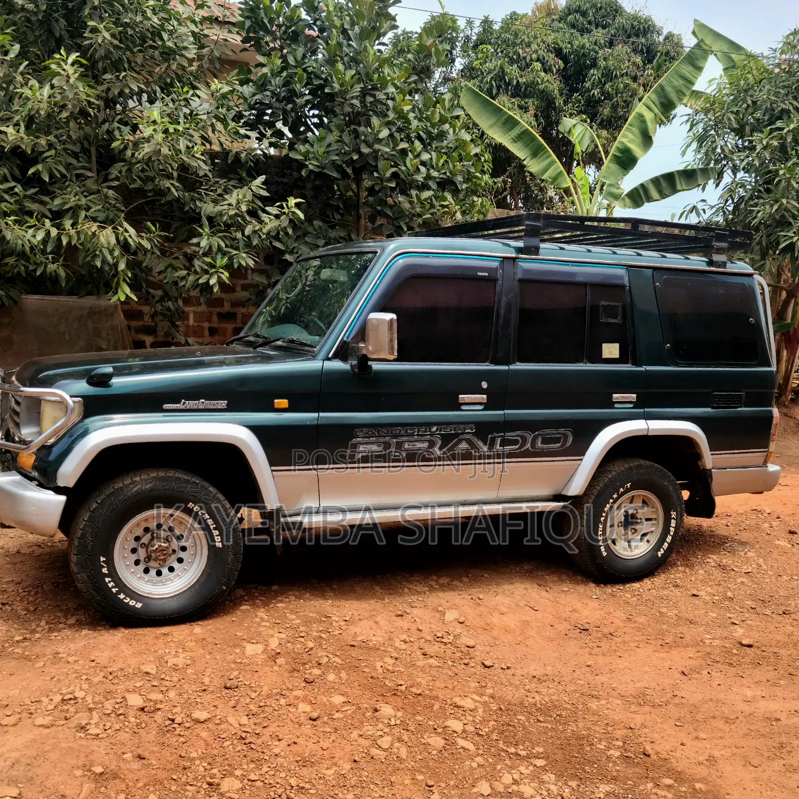 Toyota Land Cruiser 2001 Green