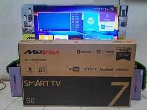 Smart TV 50" Mewe Brand With Clear Picture.