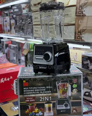 Hoffmans HM-2065 2-in-1 Commercial Blender With a 2-Liter