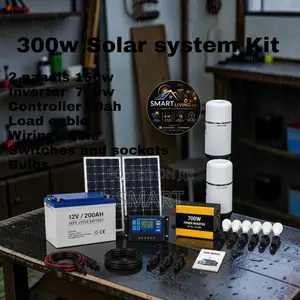 300W Solar Energy Kit – Complete Solar Power Package TF