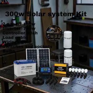 300W Solar Energy Kit – Complete Solar Power Package TF